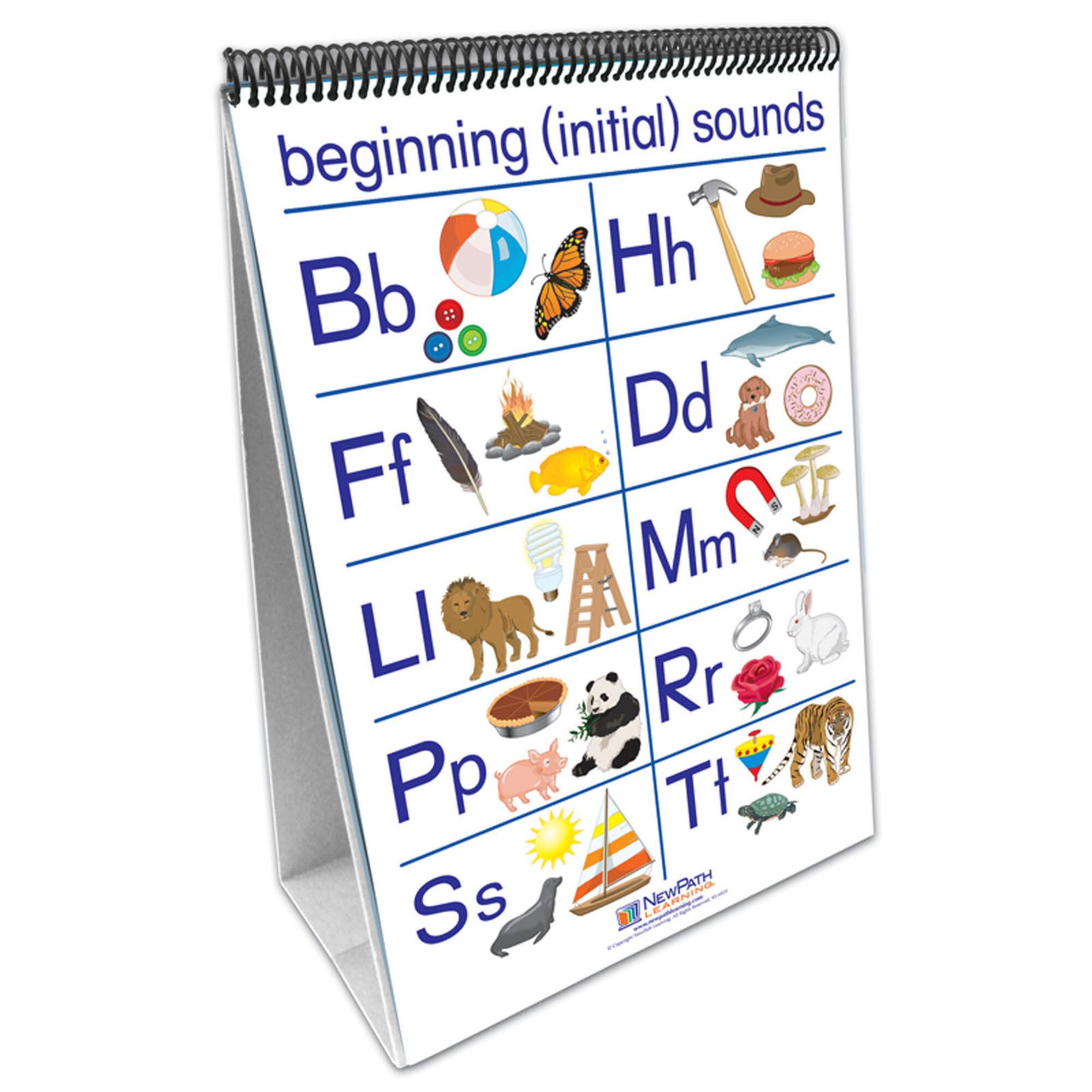 New Path Learning® Early Childhood ELA Readiness Flip Chart, Phonemic Awareness